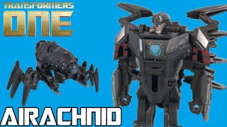 One Step Cog Changer Airachnid Review  Transformers One [upl. by Adnical]