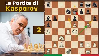 Kasparov vs Palatnik  Il Secondo Devastante Sacrificio  Partite Commentate di Scacchi  Kasparov [upl. by Adierf]