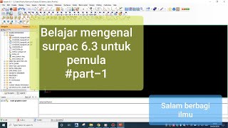 Belajar software SURPAC untuk pemula part 1 [upl. by Dominik770]