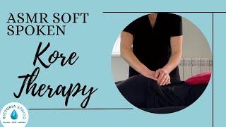 Kore Therapy for Period Pain Kinesiology Essential Oils Massage Neck Release Unintentional ASMR [upl. by Yerak]