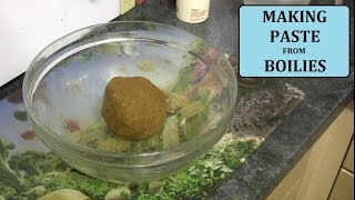 How I Make Paste From Boilies  For Paste Wrapping Dissolving amp Hookable  25118 Video 61 [upl. by Loni]