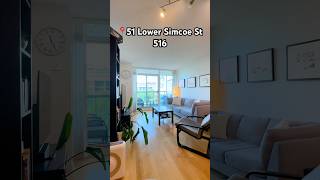 🏡 51 Lower Simcoe St 516 Toronto  689900 TorontoRealEstate TorontoCondos shorts fyp [upl. by Nolava]