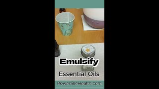 Emulsify Your Bath Salts with Essentia Oils [upl. by Nuy]