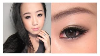 Tutorial Edgy Christmas Party Makeup Look 廣東話 [upl. by Calderon571]