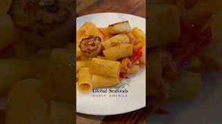 Luxurious Pasta Al Amatriciana with Guanciale and Scallops [upl. by Sugirdor662]