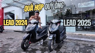 ĐÁNH GIÁ CHI TIẾT LEAD 2025 VÀ 2024  Nâng cấp XỊN HƠN con trai chạy cũng đẹp  QUANG MOTOR [upl. by Yrreb455]