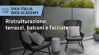 Ristrutturazione terrazzi balconi e facciate [upl. by Henson]