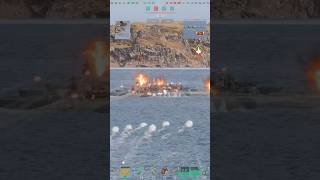 Warships🏴‍☠️  Austin  Forget HP and Melt Battleship worldofwarships wows cqc [upl. by Hett]