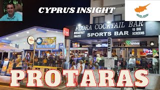 Your Guide To Protaras Cyprus Nighttime On The Strip [upl. by Rifkin578]