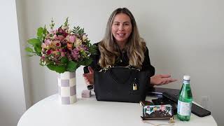 1 Year Review of Louis Vuitton Petit Palais Handbag [upl. by Nidla]