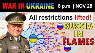 28 Nov Ukrainians UNLEASH FULL POWER of ATACMS and Storm Shadows  War in Ukraine Explained [upl. by Okramed995]