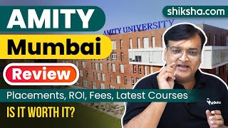 Amity University Mumbai Review  Admission  Courses Fees Placements Reviews [upl. by Aiuqes]