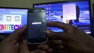 How to Hard Reset Samsung Galaxy GT S7560M Smartphone [upl. by Yahsram]