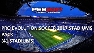 Pro Evolution Soccer 2017 Stadiums Pack  How to Install [upl. by Homer]