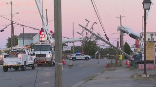 Major road closure in WinstonSalem [upl. by Sadoc]