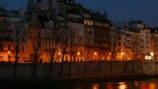 Paris la nuit la pluiequot Didier Barbelivien [upl. by Atirehgram]