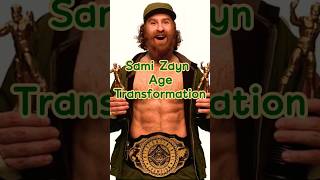 Sami Zayn Age Transformation  shorts wwe samizayn wwewrestler trending viral [upl. by Slack]