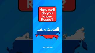 How well do you know about Russia☦️ Quick quiz🧠 quiz trivia russia countryquiz [upl. by Oreves]