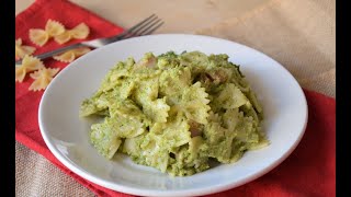 PASTA WITH BROCCOLI AND BACON Creamy pasta with broccoli and bacon 1  Zambian YouTuber 🇿🇲 [upl. by Tegan580]