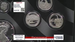 2014 Limited Edition Silver Eagle Proof Set [upl. by Aziul339]