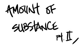 AQA ALevel Chemistry  Amount of Substance Pt 2 ideal gas equation [upl. by Adne]