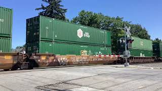 NS 8098  Conrail  Leads NS 8025  Monongahela  Through Olmsted Falls Ohio [upl. by Besse721]