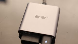 Acer UHSII USB C SD Card Reader with 100W PD Port 3in1 TypeC SD 40 Memory Card Reader Adapter [upl. by Sandberg660]