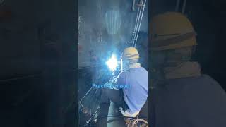 New trainee practice para making expert na welder fullwelder trainee newarrive welder fcaw [upl. by Ykcul766]