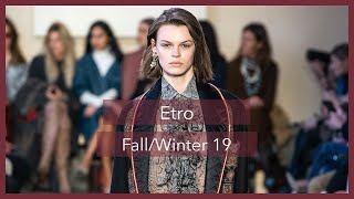 My 60 Second ⏱ Fashion Review of the Etro fw9 show [upl. by Quiteria825]