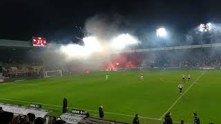 Derby Cracovia Wisła 13122017 [upl. by Hendon893]