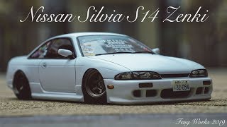 RWD RC Drift Body Silvia S14 Zenki and the making of [upl. by Ldnek]