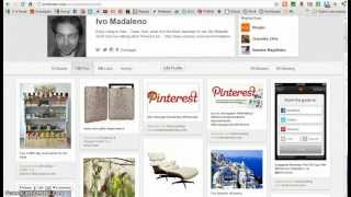 How to add a pinterest tab to a facebook page [upl. by Hallam]