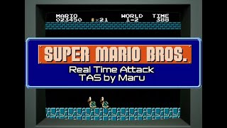 Hey Nintendo watch TASBot beat SMB like a piano roll in 457 from poweron on original hardware [upl. by Earahc]