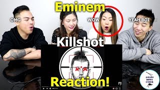 KILLSHOT Official Audio  Reaction  Australian Asians看阿姆火力全開炮轟回應MGK [upl. by Allrud674]