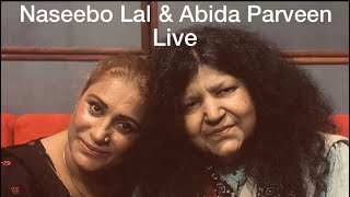 Naseebo Lal amp Abida Parveen  Live  Tu Jhoom [upl. by Netneuq]