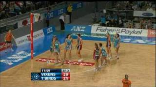 ANZ Netball 2009 Final Vixens vs Thunderbirds Qtr 3 Part 1 [upl. by Anitreb]