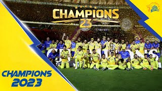 CSK SuperChampions celebrations  IPL 2023 Final  CSKvGT [upl. by Nylirac]