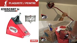 Boite enduit pour angle avec finisseur  Level 5 [upl. by Poulter657]