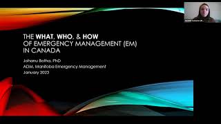 Emergency Management in Canada Series  Part 1 [upl. by Annawit]