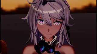 【Honkai Impact 3rd X VRChat MMD／FULLHD 】Kiana Kaslana HoFi【Aha】 [upl. by Skutchan]