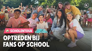 12 DE SCHOLENTOUR 🏫  JUNIOR SONGFESTIVAL 2023 🇳🇱 [upl. by Izaak]