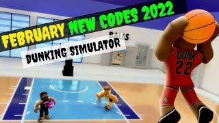 Dunking Simulator codes 2022  Roblox Dunking Simulator Codes  Dunking Simulator codes [upl. by Ardnaz746]