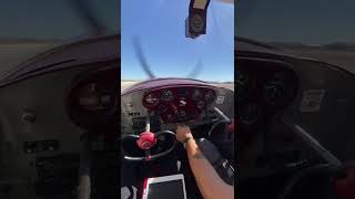 1946 Cessna 140 Takeoff [upl. by Llenrod]