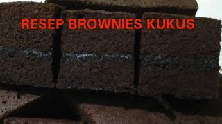 Resep Brownies Kukus Amanda [upl. by Leventis]