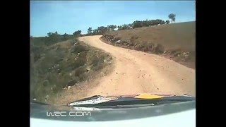 WRC Onboard Sebastien Ogier Rally de Portugal 2010 SS12 Vascao 2 [upl. by Ayatahs951]