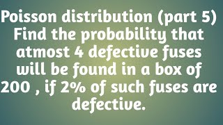 Poisson distribution in Tamil  part 5 [upl. by Magdala]