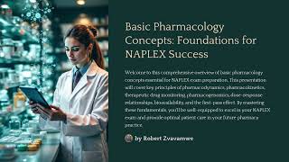 Basic Pharmacology Concepts for NAPLEX Exam [upl. by Nnylyaj]