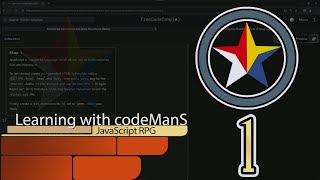ARCHIVED Learn JavaScript by Building a Role Playing Game Step 1  freeCodeCamp [upl. by Alegnatal]