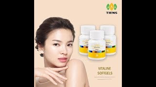 VITALINE SOFTGEL TIENS REVIEW [upl. by Einallem452]