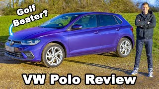 Volkswagen Polo 2022 review  now better than a Golf [upl. by Ronica767]